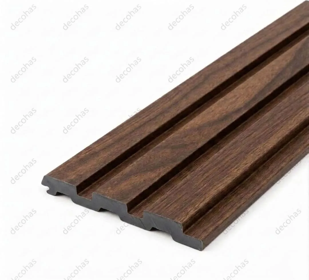 Anadolu Ceviz Polimer Lambri Duvar Paneli 12 cm - 2