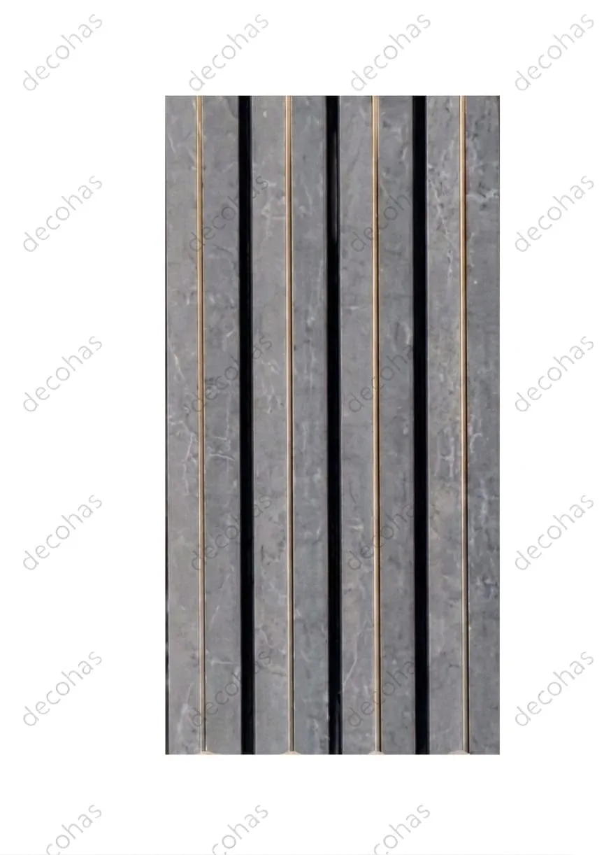 Gri Gümüş Lambri Duvar Paneli 12 cm