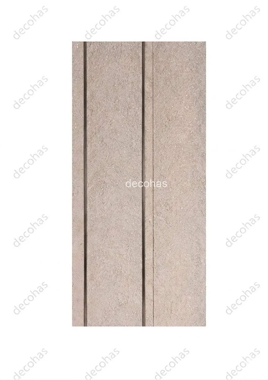 İçe Oval Beyaz Lambri Duvar Paneli 12cm