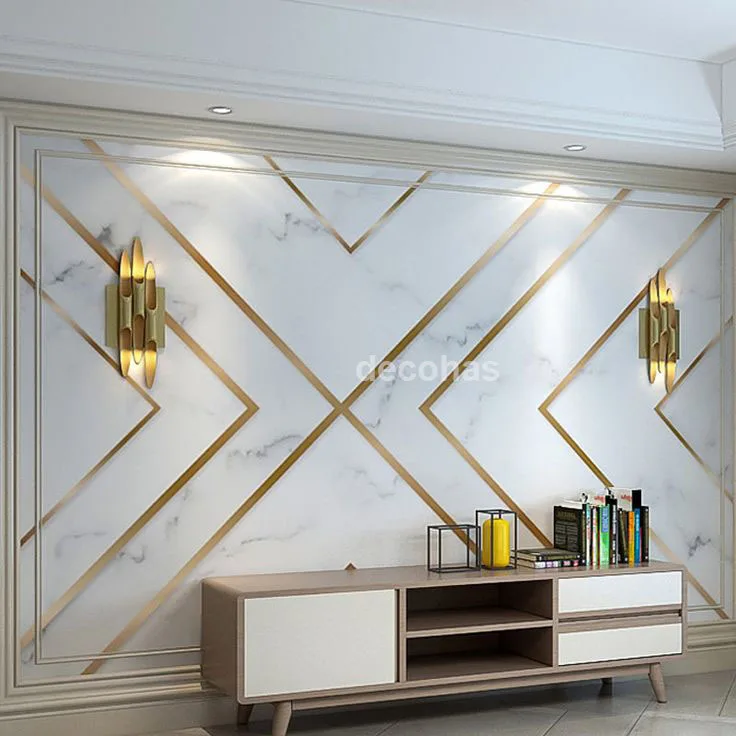 Paris Gold Duvar Çıtası 4 cm - 2