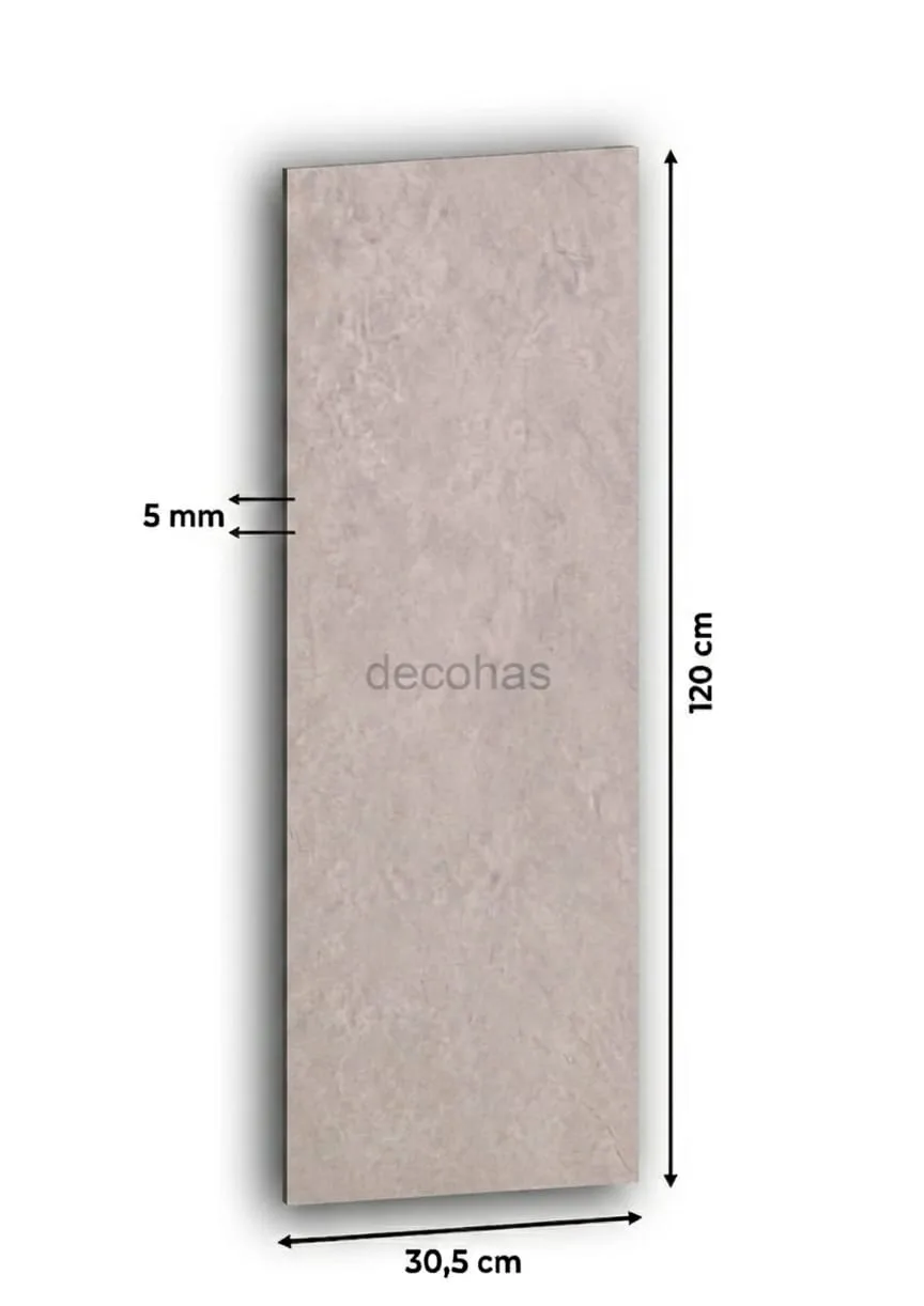SPC Parke Beton Sand Mermer Desenli-Su Geçirmez Zemin Paneli 30,5x120 cm(1m²) - 2