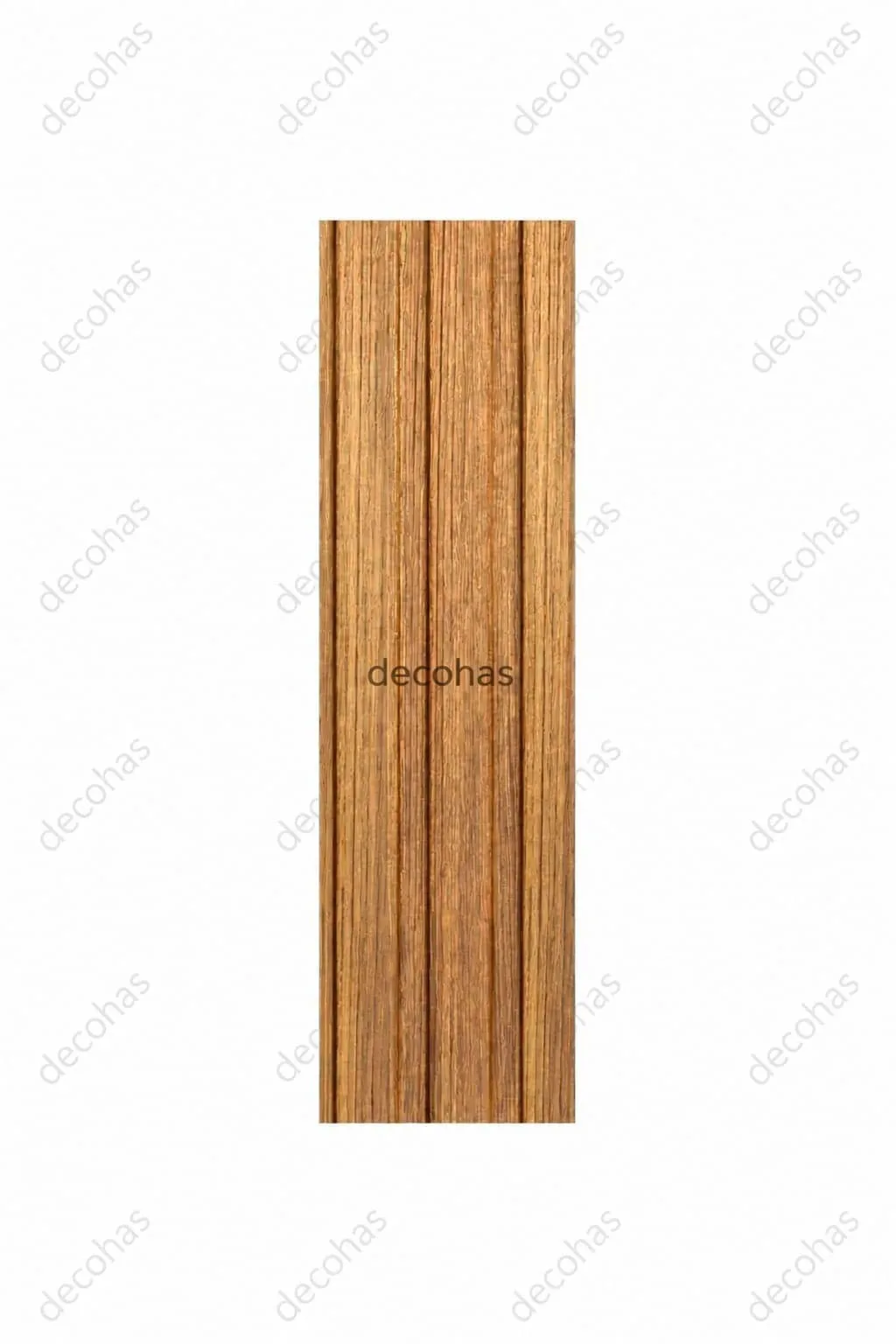 Teak MDF Lambri Duvar Paneli 12 cm