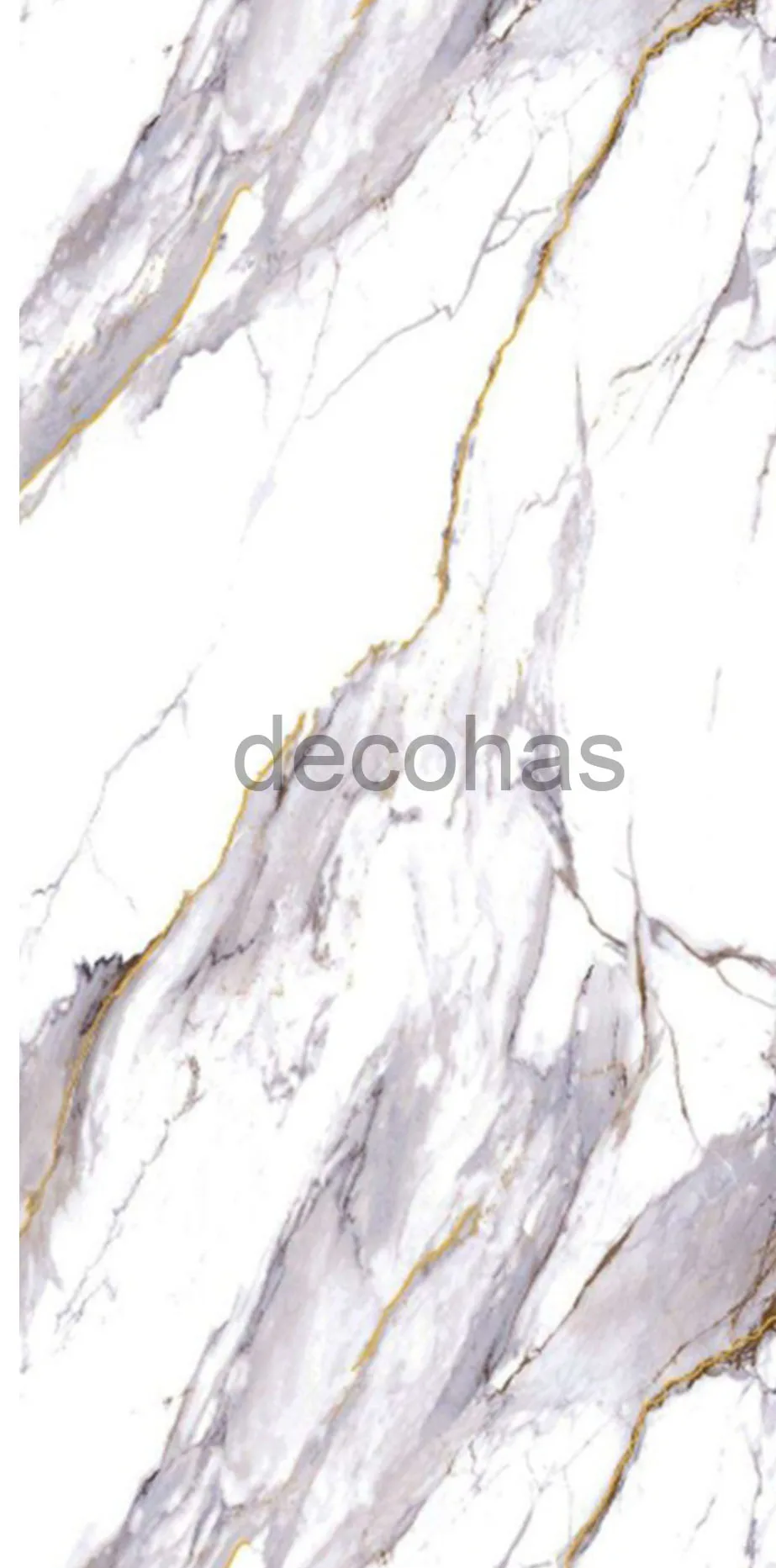 Whıte Gılded  Mermer Desenli Pvc Duvar Paneli 122x244 cm
